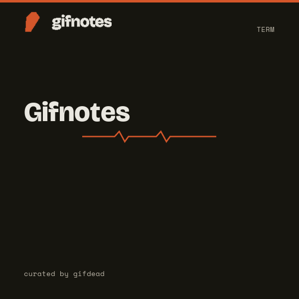 Gifnotes cover