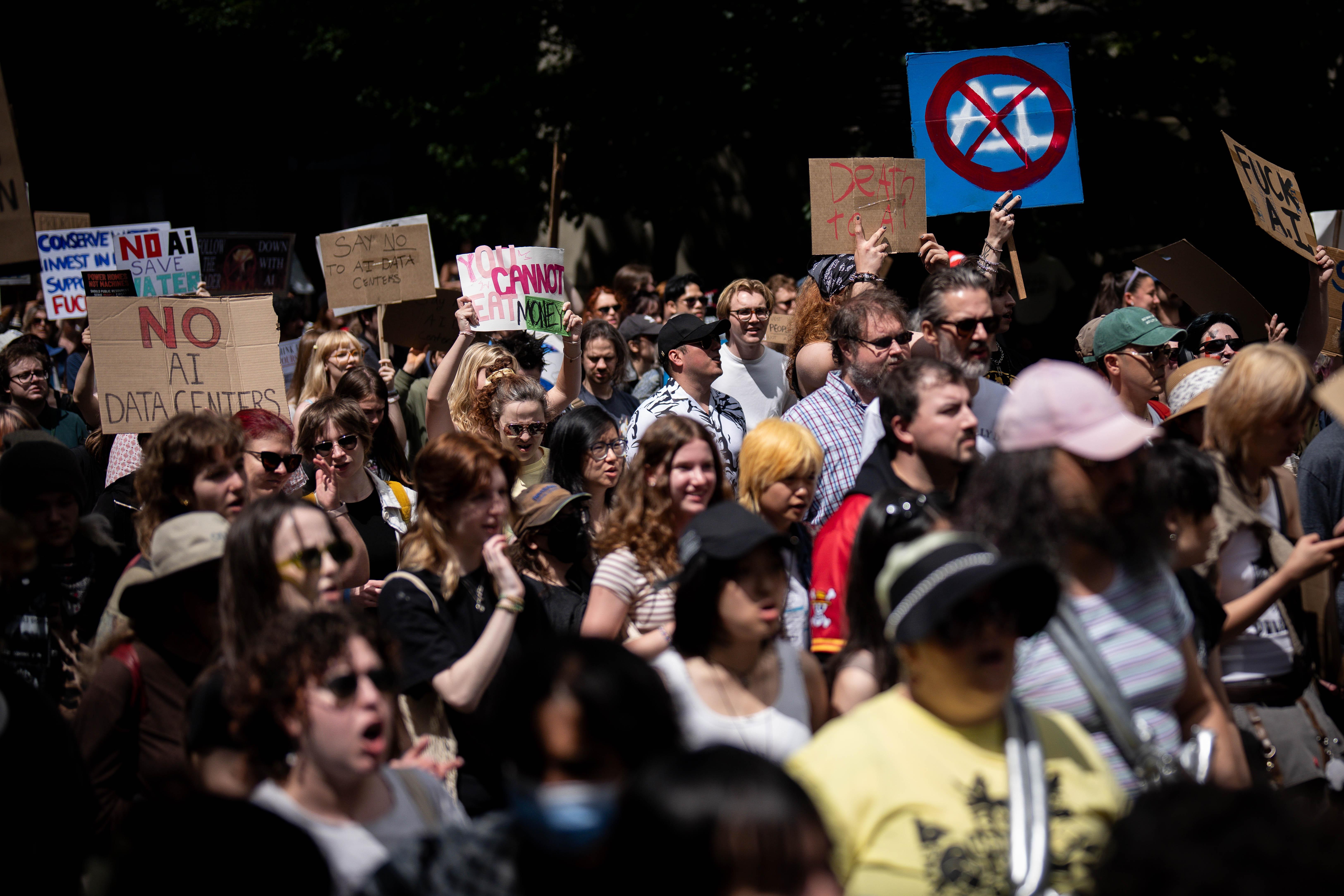 Citation Laundering source episode thumbnail. A journalist examines populist protests against AI and data centers | Vox