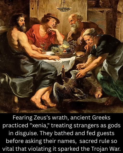 Zeus' Law of Hospitality visual
